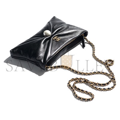 CHANEL CLUTCH WITH CHAIN AP4613 B20166 (24*14*5cm)